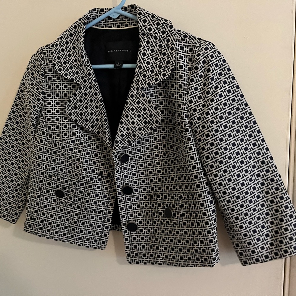 Banana Republic blazer size 0